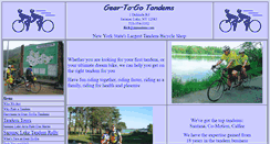 Desktop Screenshot of gtgtandems.com
